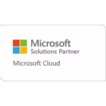 Microsoft badge awarded for expertise in cloud solutions